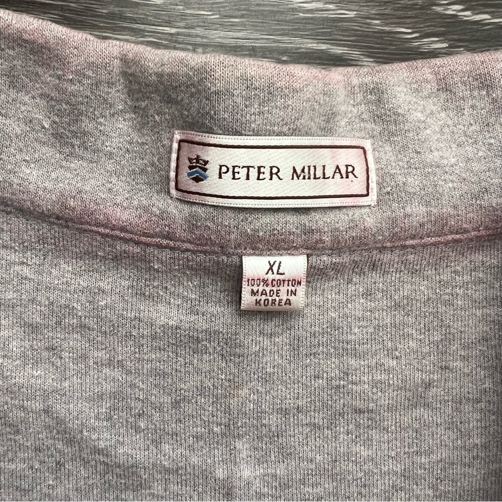 VTG Peter Millar 100% Cotton Half-Zip Sweater - Picture 4 of 7